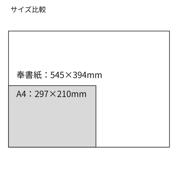 耐水奉書紙 厚口A 100枚パック - 画像 (5)