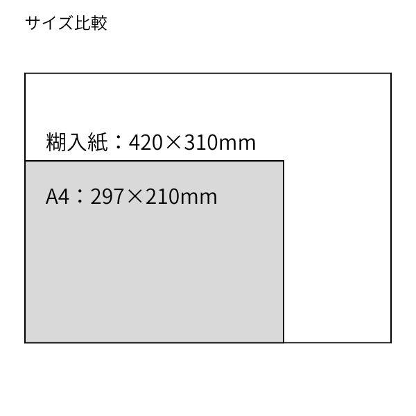 糊入紙 耐水用 厚口  10枚パック - 画像 (4)