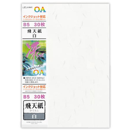 飛天紙 白 B5 30枚