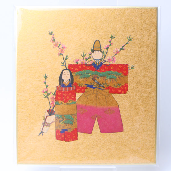 小色紙 雛祭