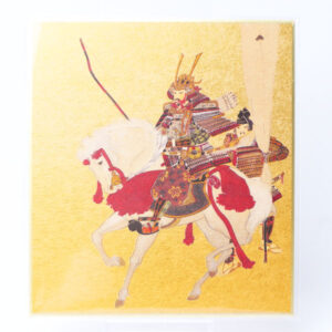 小色紙 武士