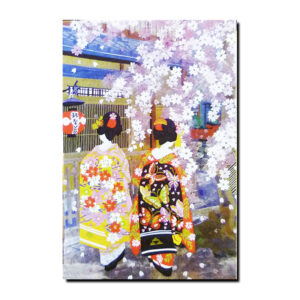 朱印帳 京舞妓春爛漫