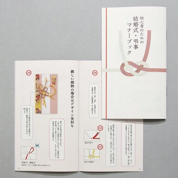 金封ふくさ　慶事用　桃 - 画像 (5)